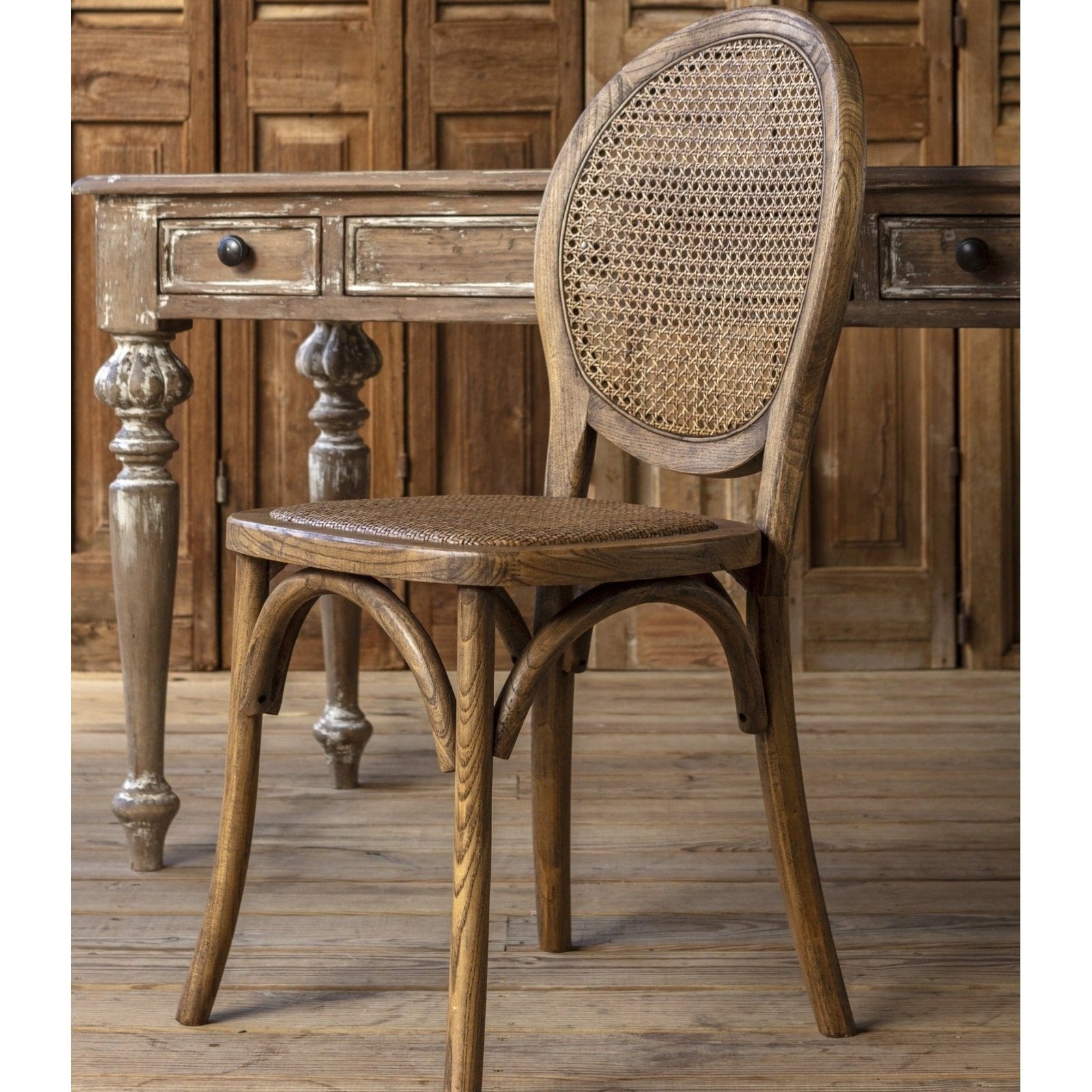 Cane Back Dining Chair Set - A Cottage in the City