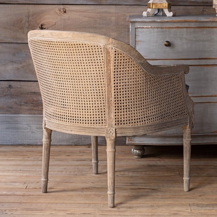 Carolina Cane Accent Chair - A Cottage in the City