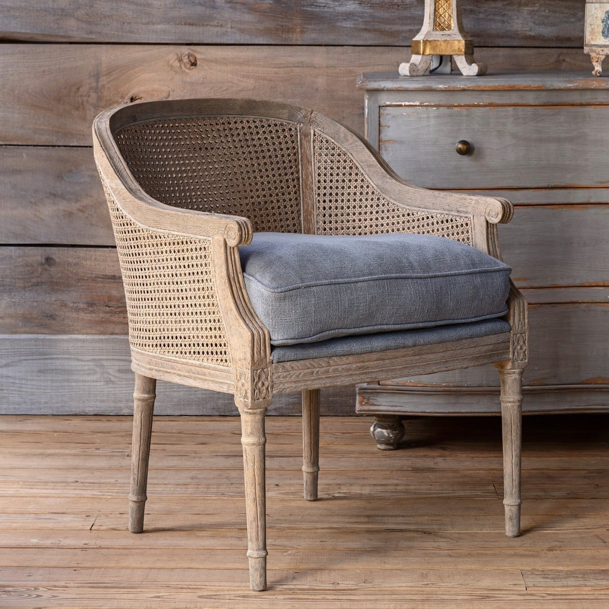 Carolina Cane Accent Chair - A Cottage in the City