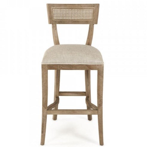 Carvell Cane Back Bar Stool - A Cottage in the City