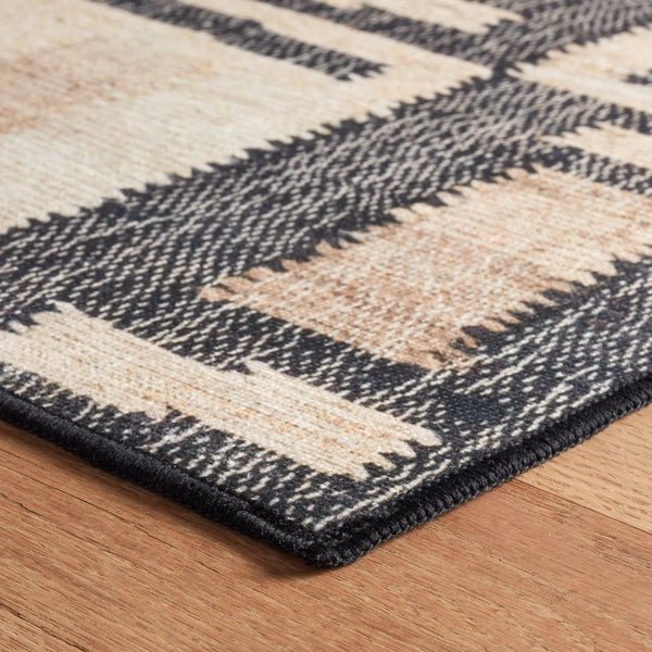 Cassia Natural Machine Washable Rug - A Cottage in the City