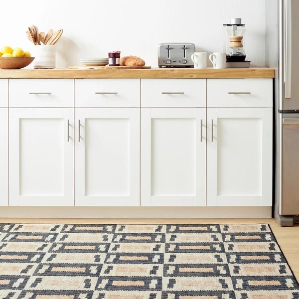 Cassia Natural Machine Washable Rug - A Cottage in the City