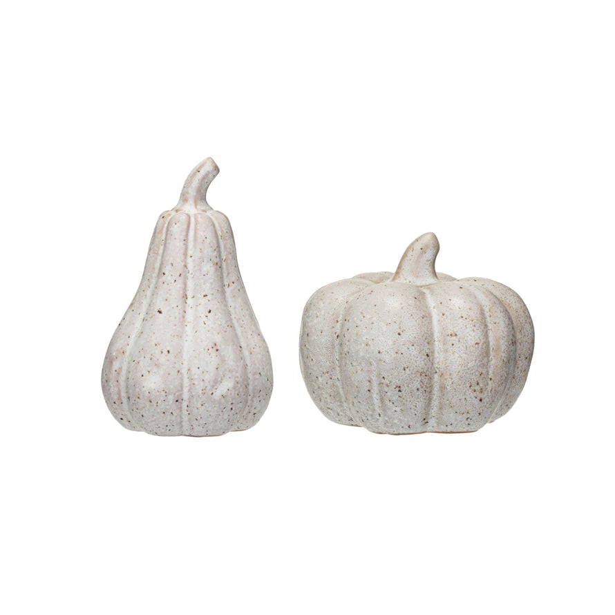 Reactive Glaze Stoneware Pumpkin