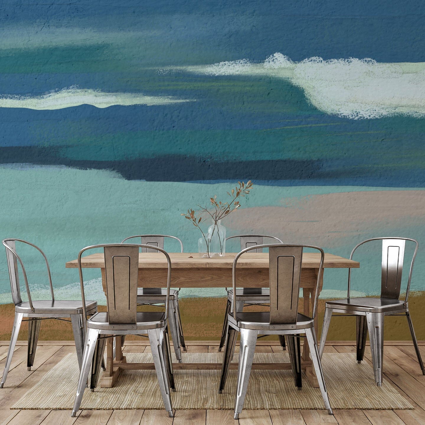 Coastline Wall Mural