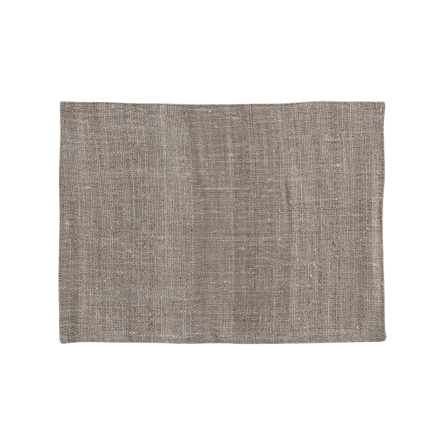 Woven Hemp Fiber & Cotton Placemat