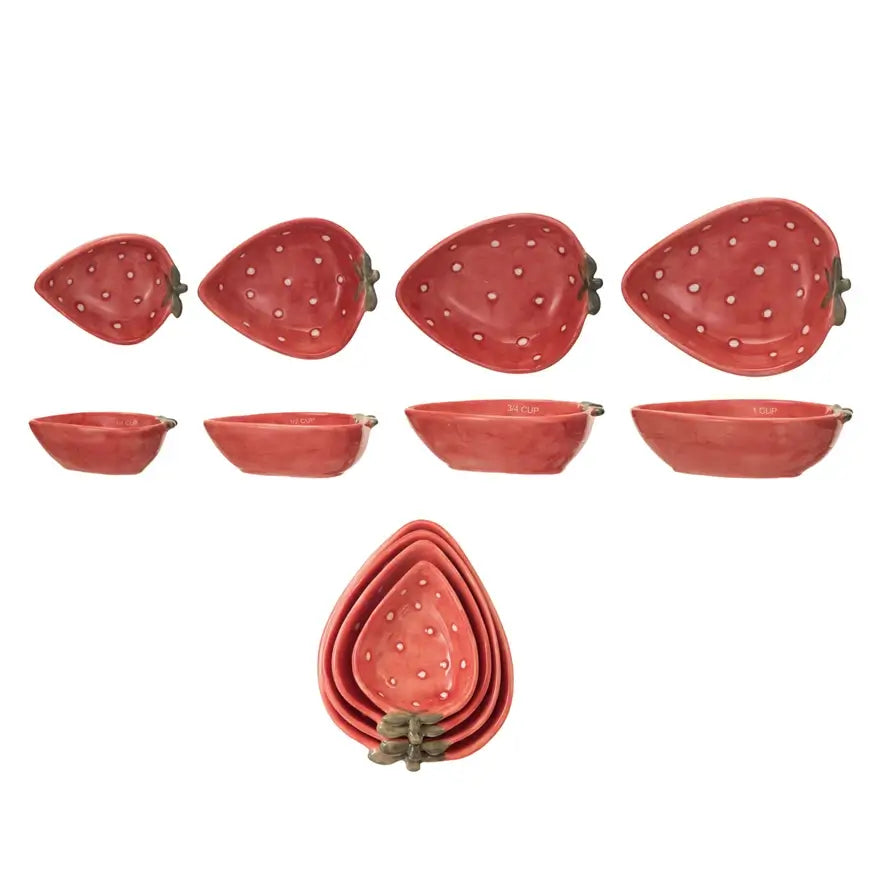 Strawberry Stacked Measuring Cups