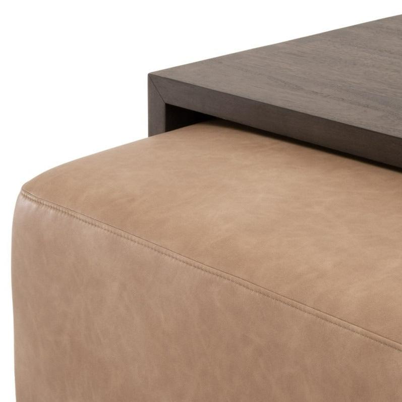 Dovetail Upholstered Coffee Table