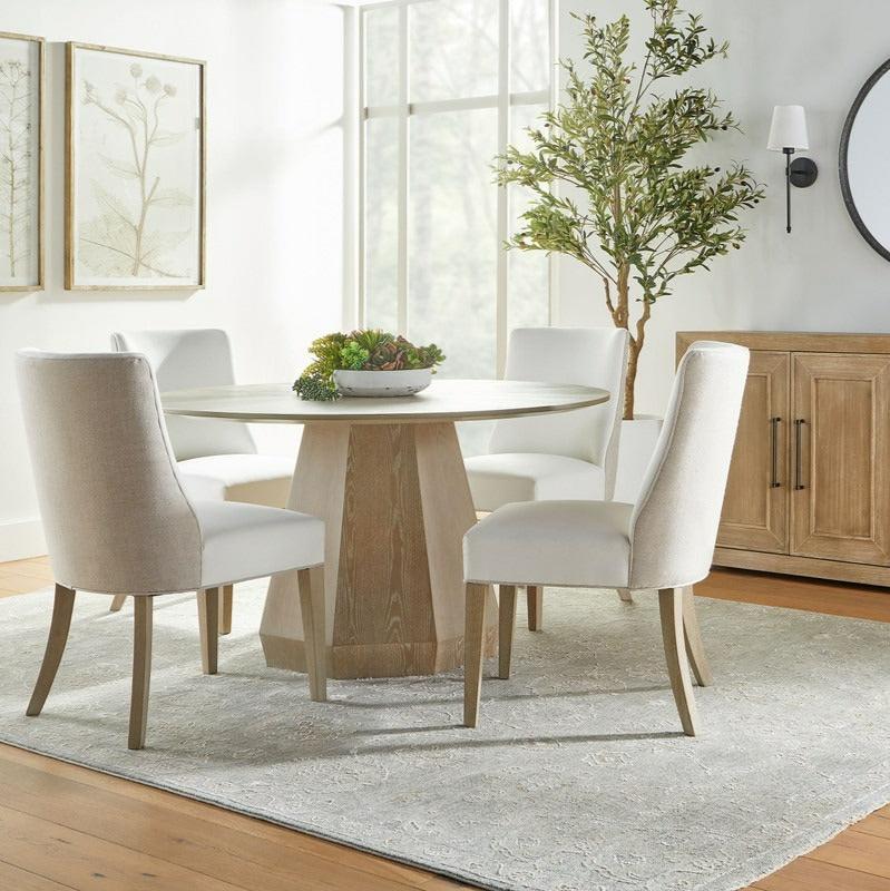 Natural Gray Ash Coulter Round Dining Table