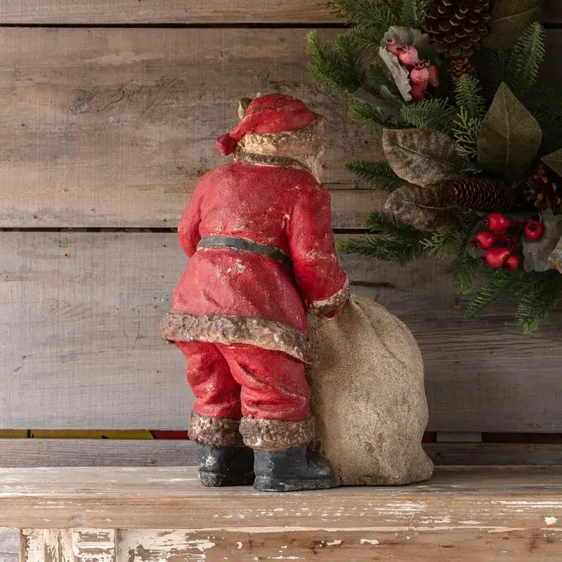 Vintage Santa With Bag