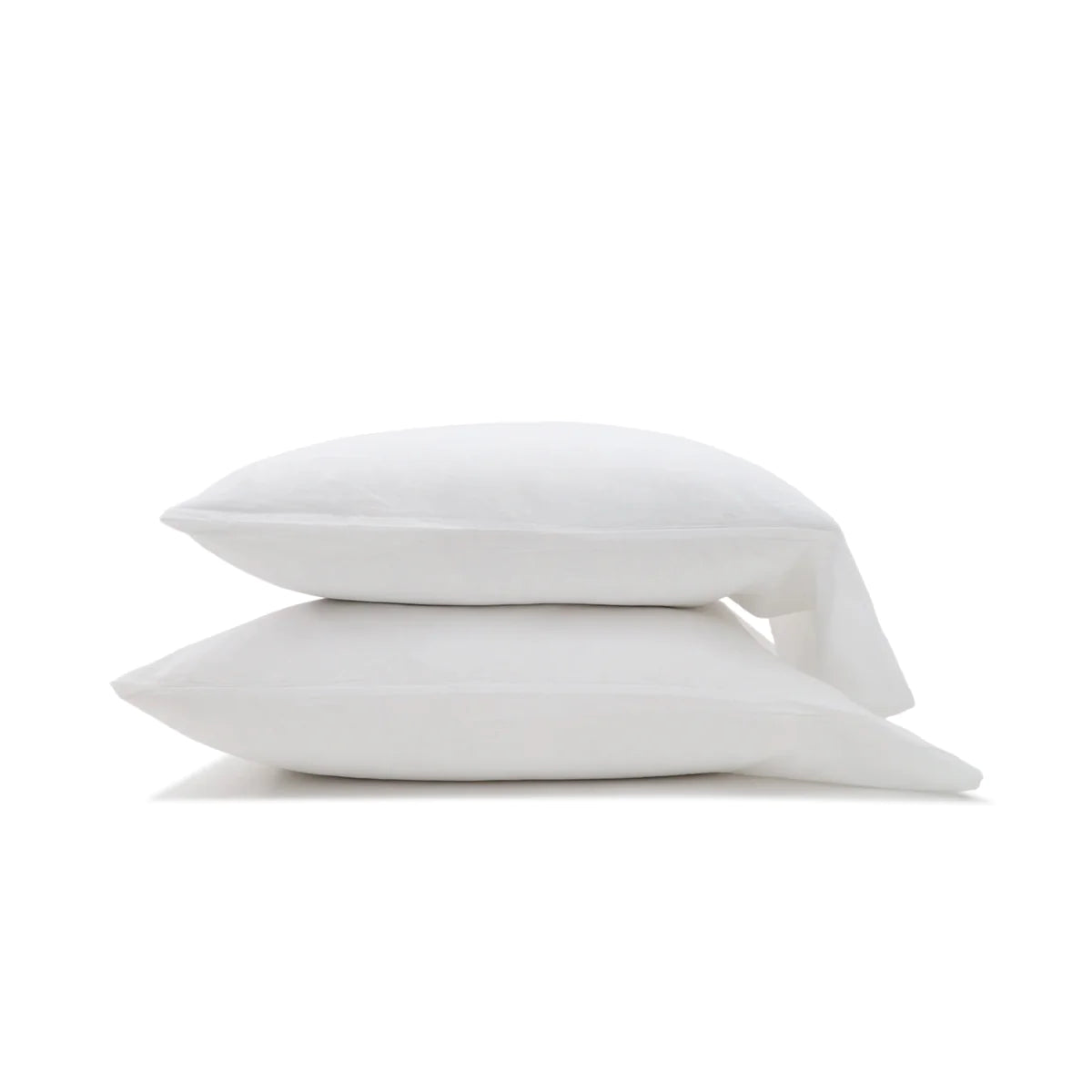 Mateo Crinkled Cotton Pillowcases Pom Pom at Home