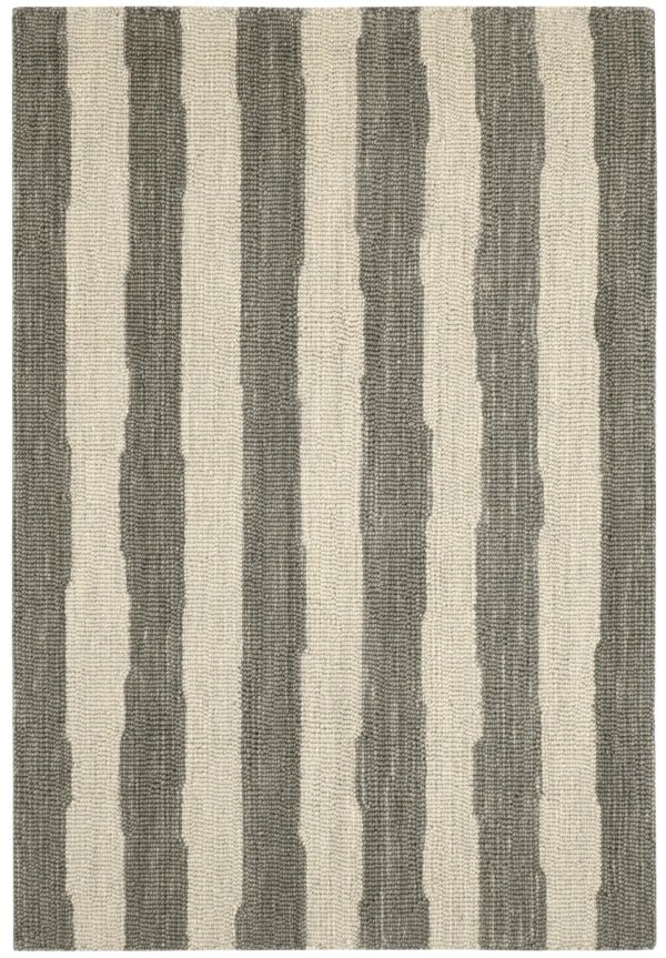 Dash & Albert Silas Stripe Hand Micro Hooked Wool Rug