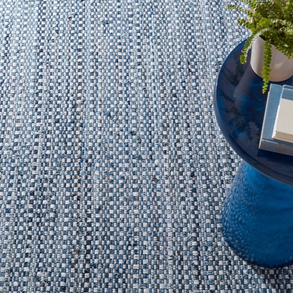 Dash & Albert Denim Stone Blue Handwoven Cotton Rug