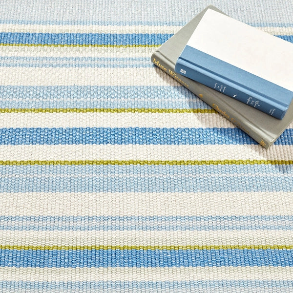 Dash &amp; Albert Daphne Stripe Handwoven Cotton Rug