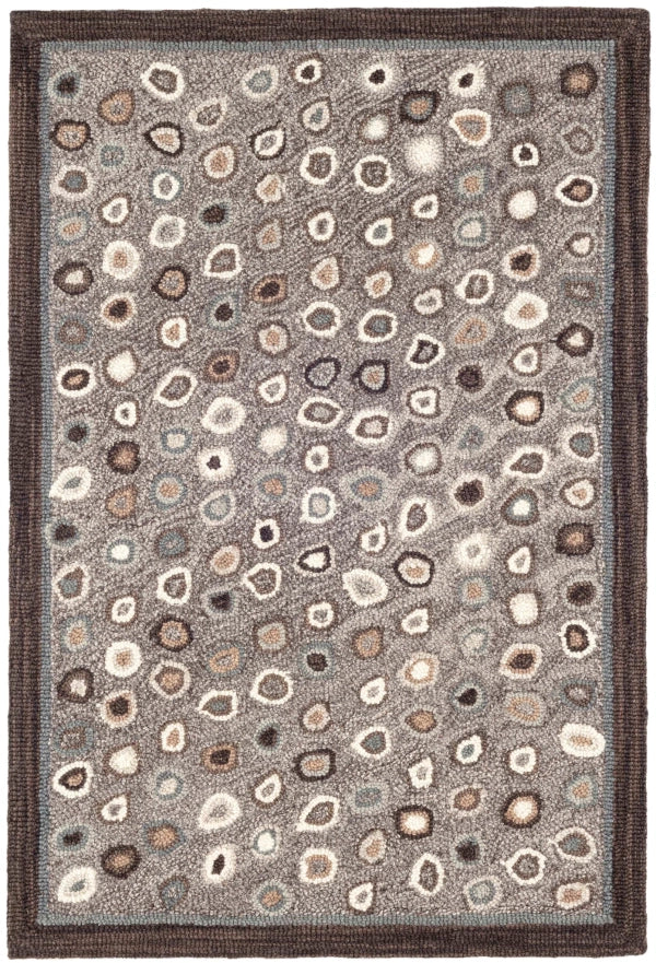 Dash & Albert Cat's Paw Hand Micro Hooked Wool Rug