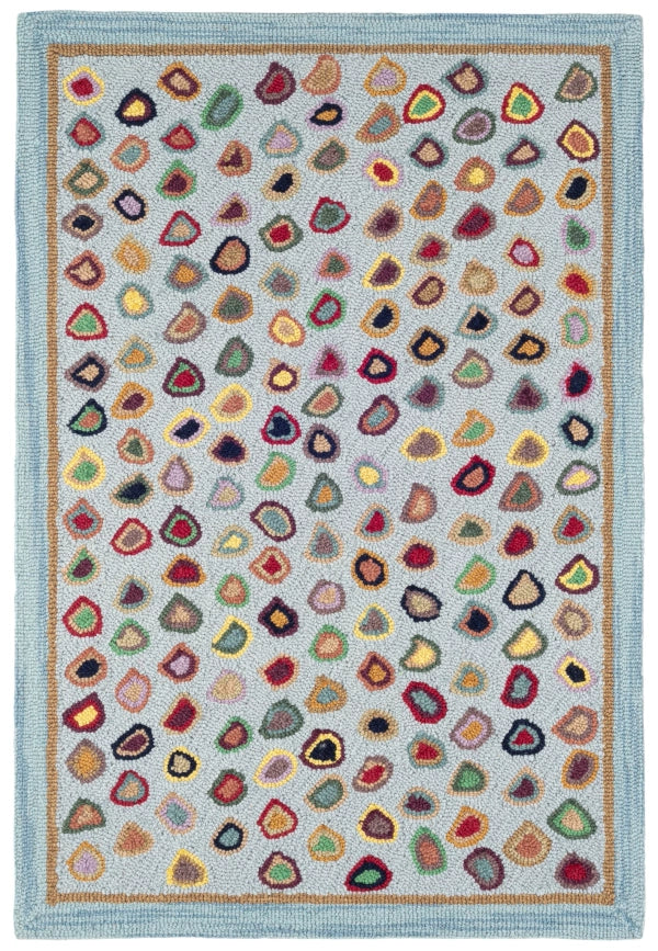 Dash & Albert Cat's Paw Hand Micro Hooked Wool Rug