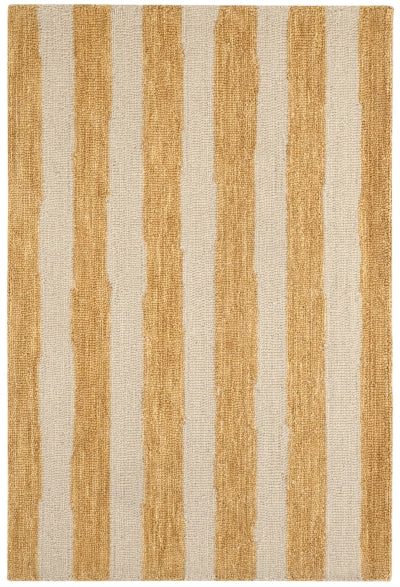 Dash & Albert Silas Stripe Hand Micro Hooked Wool Rug