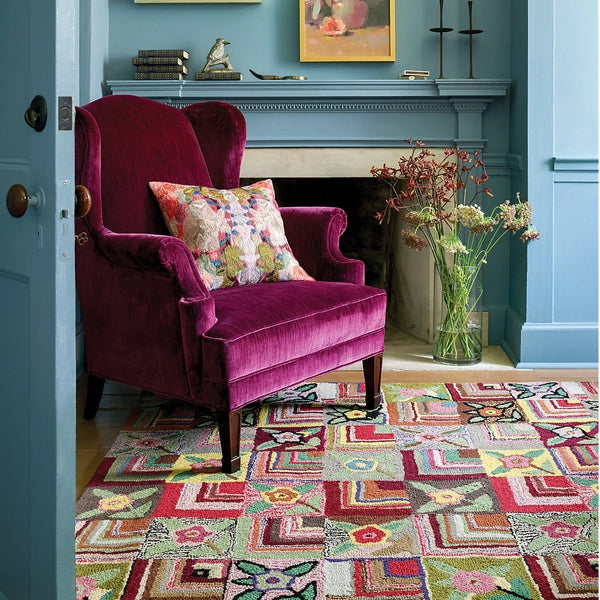 Dash &amp; Albert Gypsy Rose Hand Hooked Wool Rug