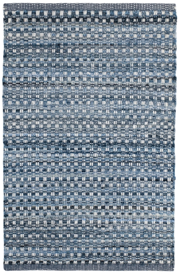 Dash & Albert Denim Stone Blue Handwoven Cotton Rug