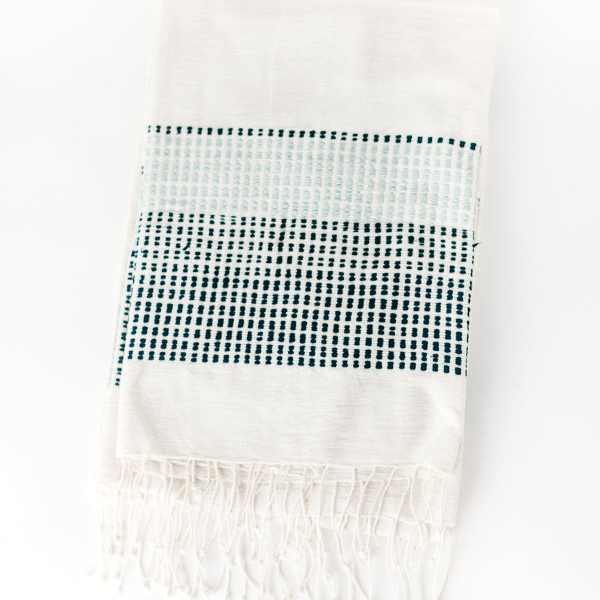 Camden Handwoven Cotton Throw Blanket