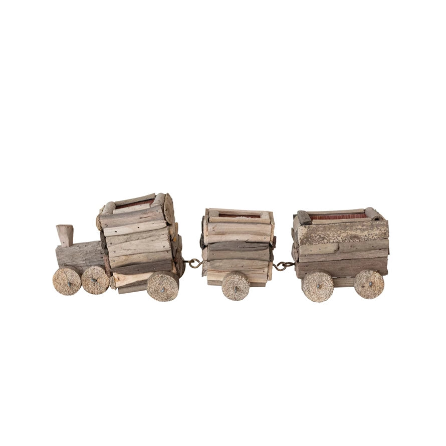 Driftwood Decorative Train