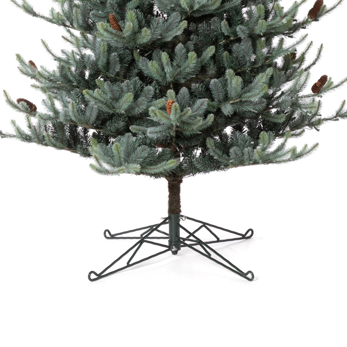 12' Slim Blue Spruce Tree with LED Lights