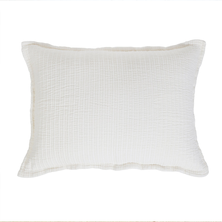 Chatham Matelasse Sham by Pom Pom at Home