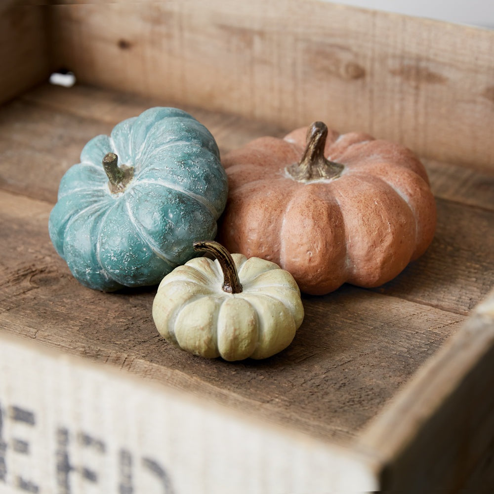 Harvest Resin Pumpkin