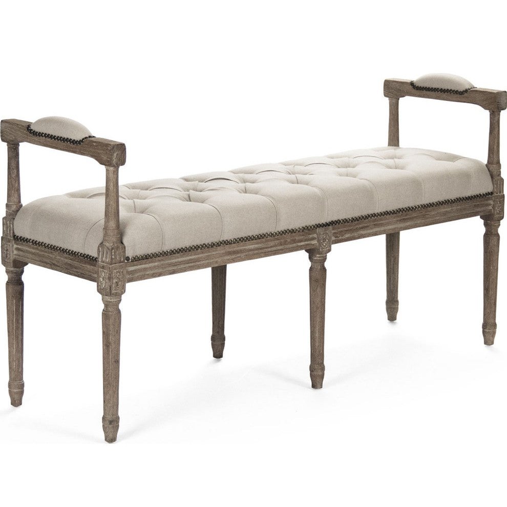 Nicolas Tufted Bench