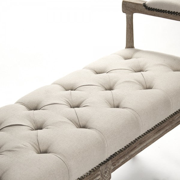 Nicolas Tufted Bench