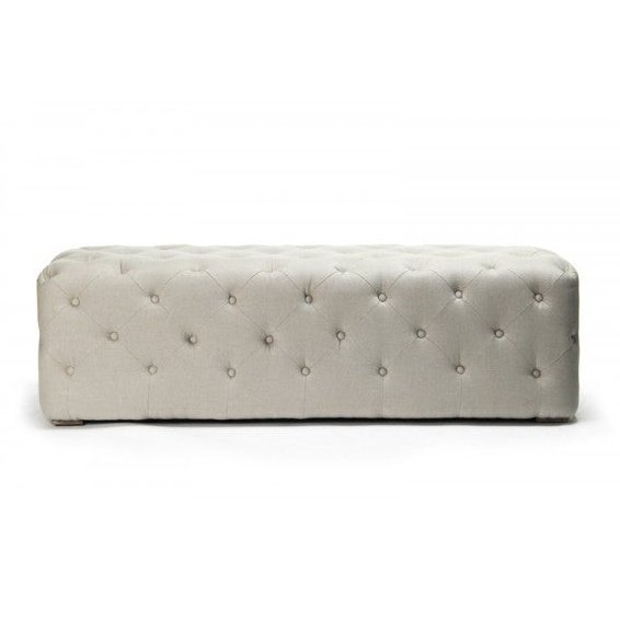 Oliver Tufted Bench