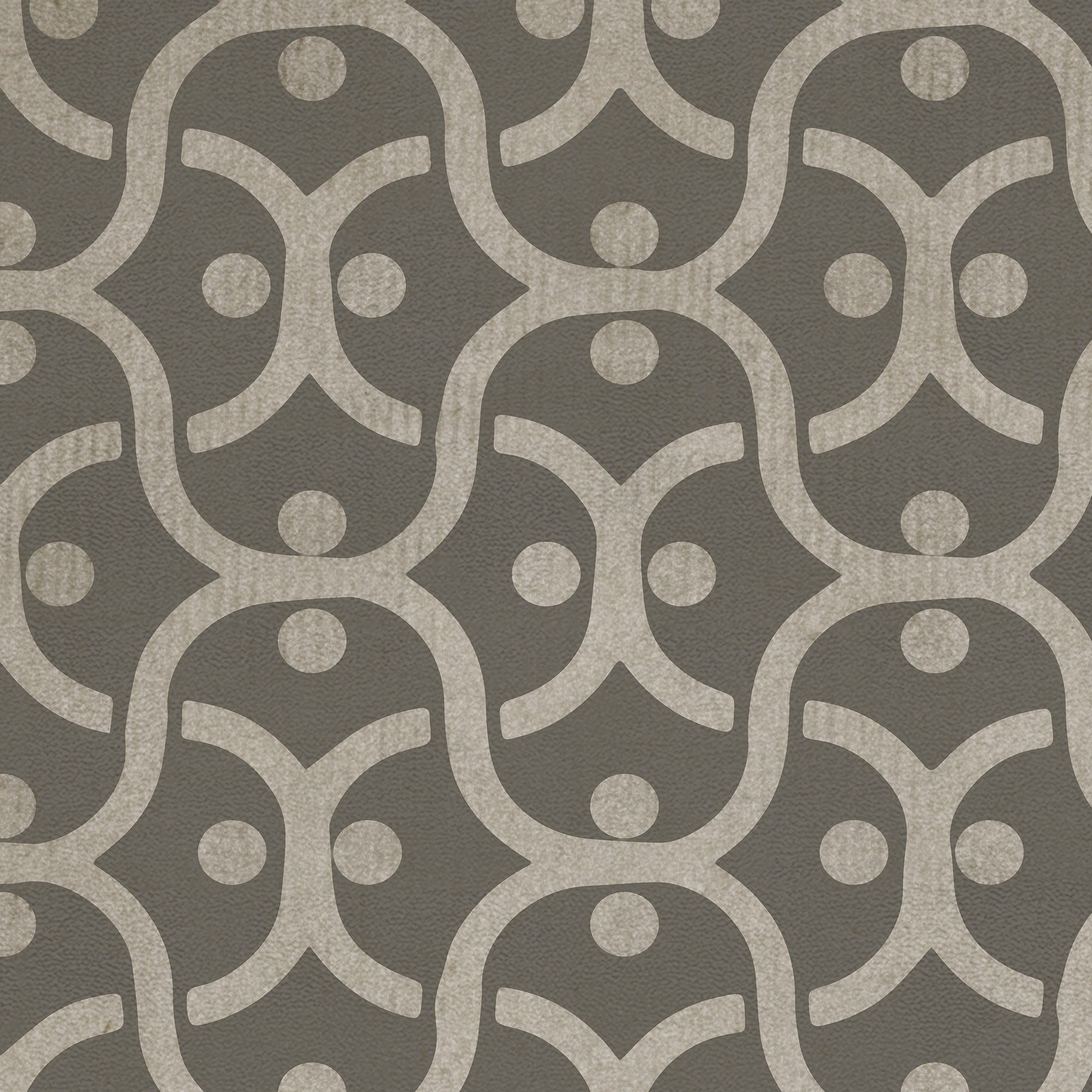 Pattern 47 Grey Matter Vinyl Floor Cloth
