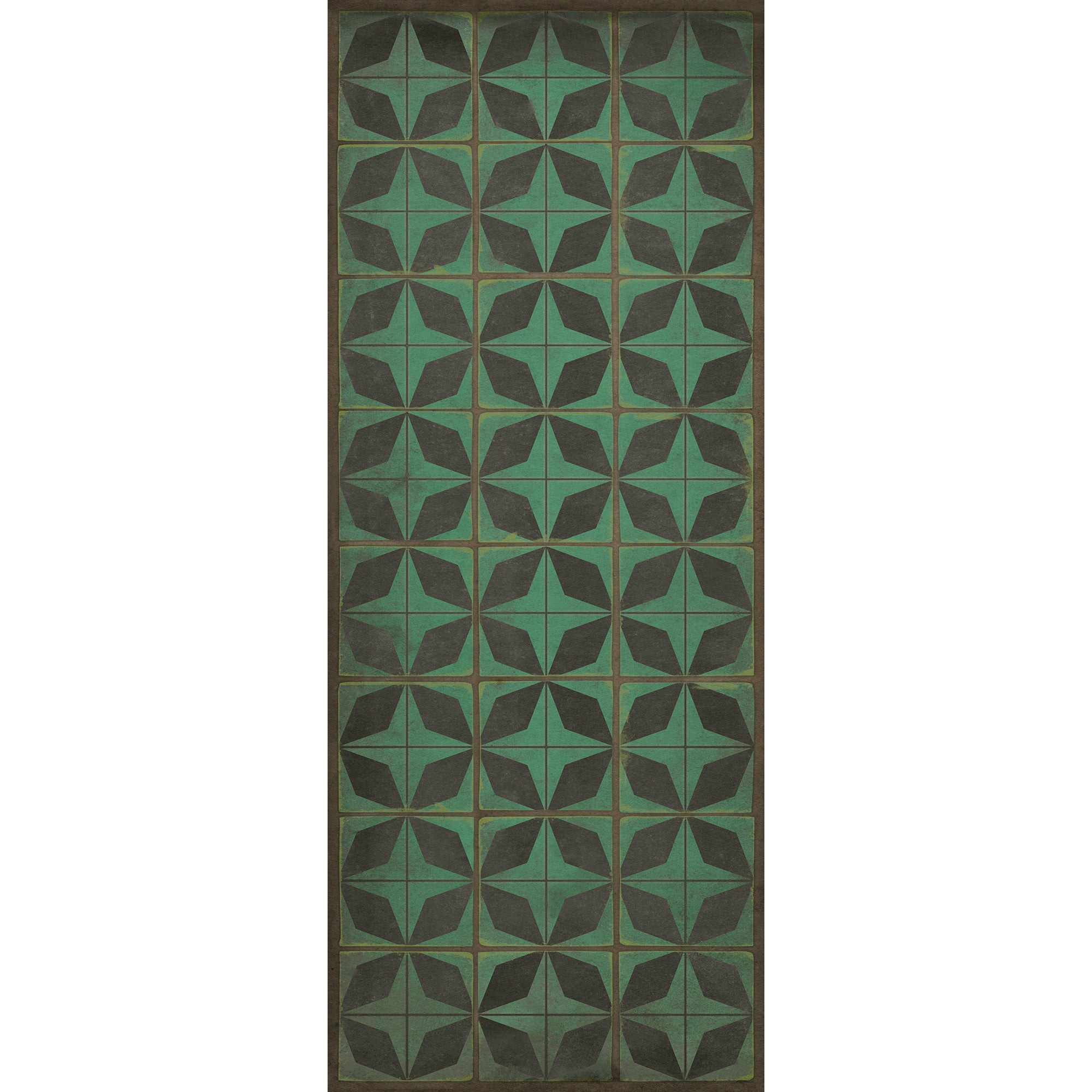 Pattern 54 Draco Vinyl Floor Cloth