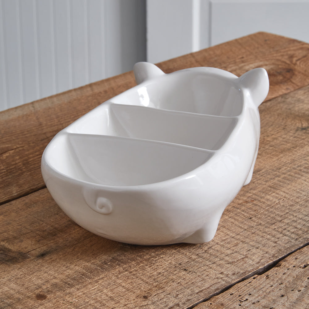 Piglet Divided Bowl