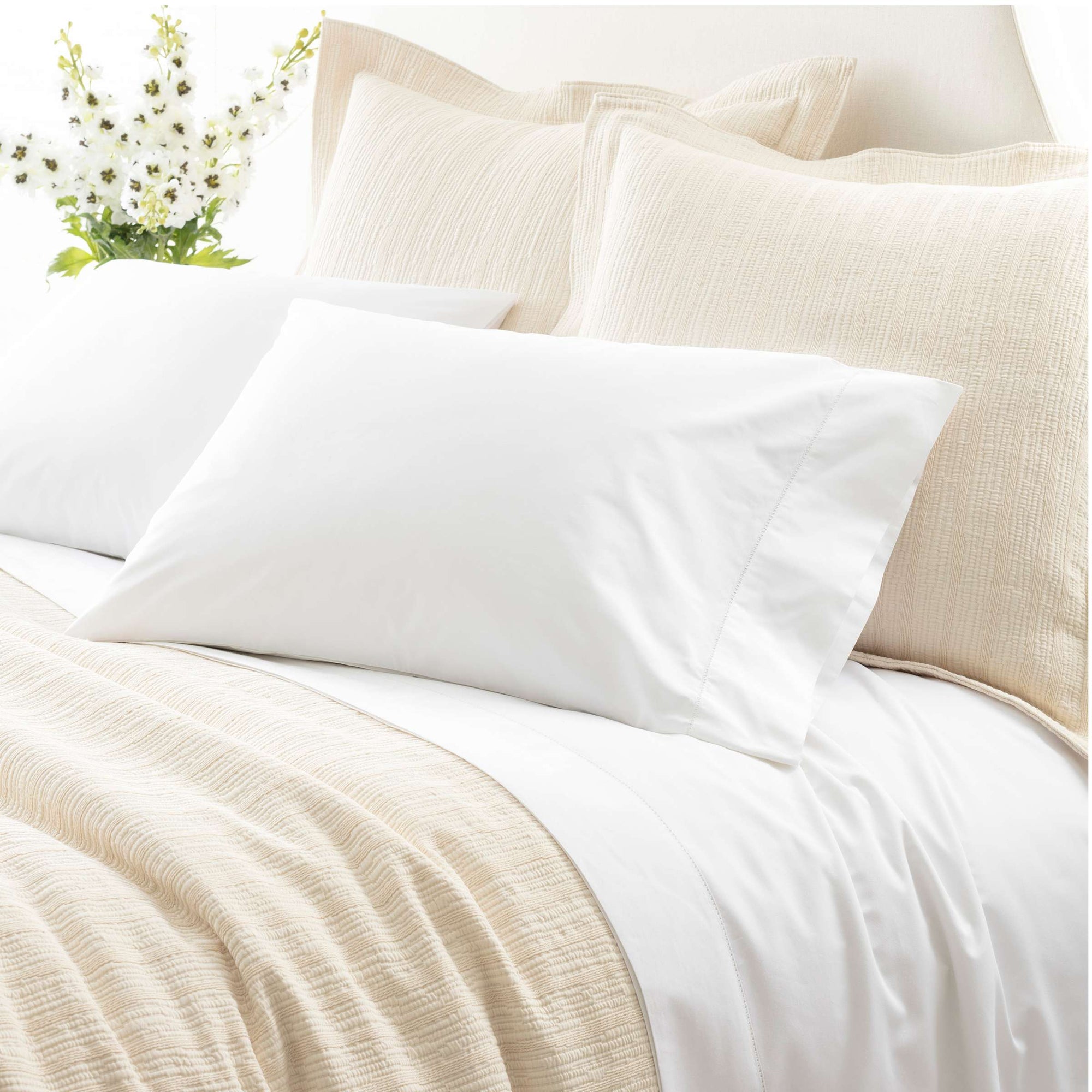 Pine Cone Hill Classic Hemstitch Sheet Set