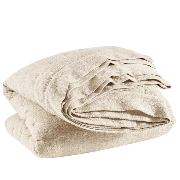 Pine Cone Hill Jonah Linen Natural Quilt