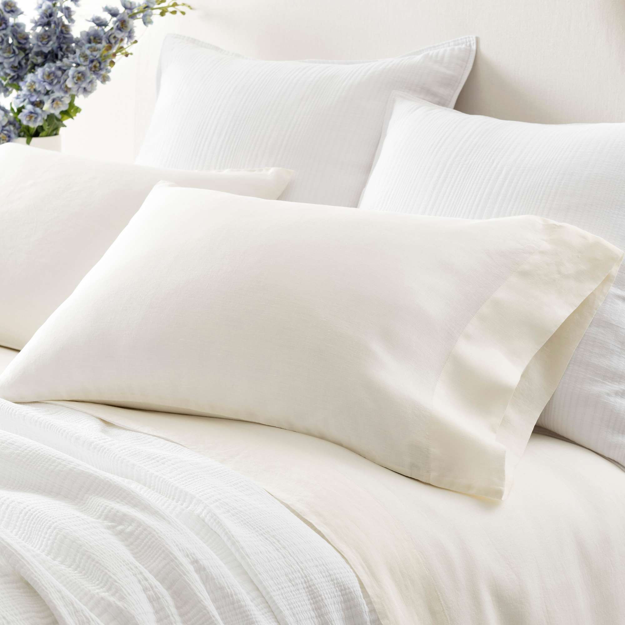 Pine Cone Hill Lush Linen Pillowcases