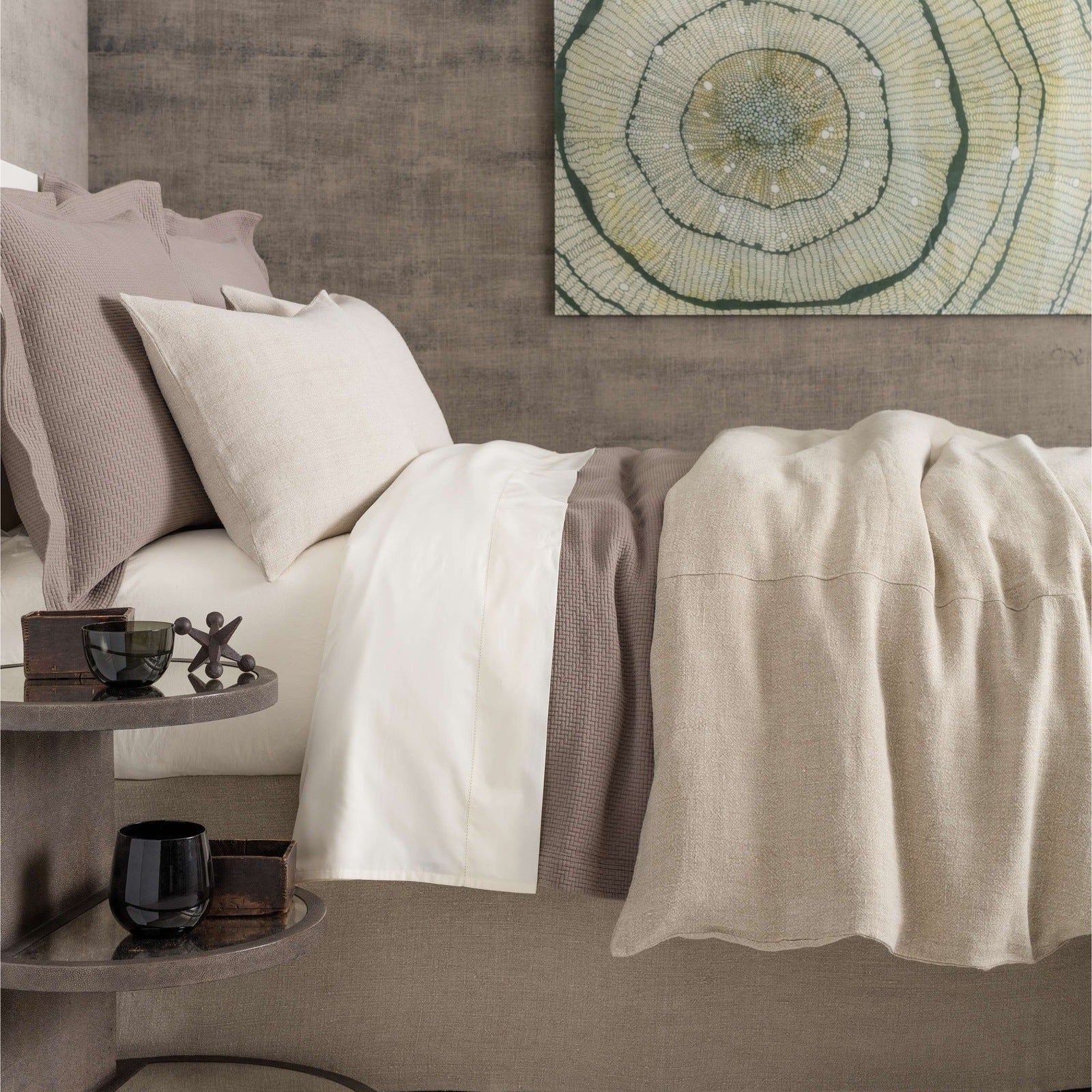 Pine Cone Hill Stone Washed Linen Duvet Cover