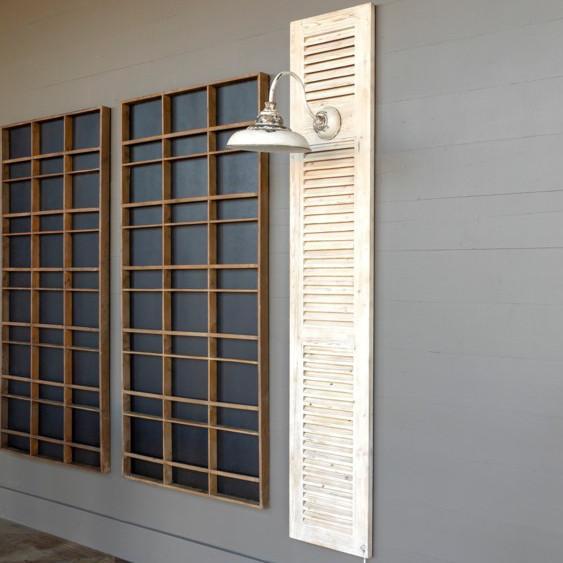 Shutter Wall Sconce